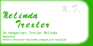 melinda trexler business card